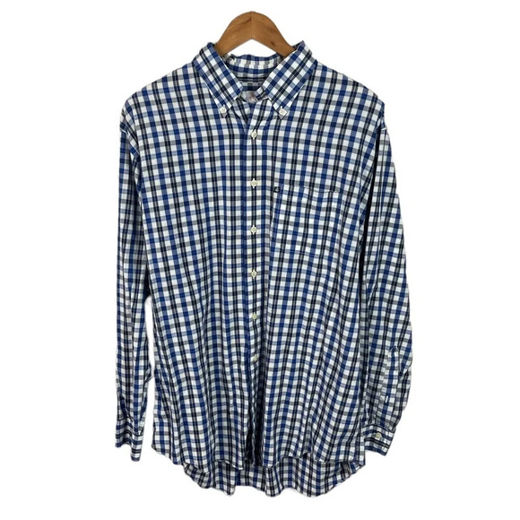 BF600 Mens Brooks Brothers 346 Original Preppy Button Down Shirt L - Picture 1 of 4